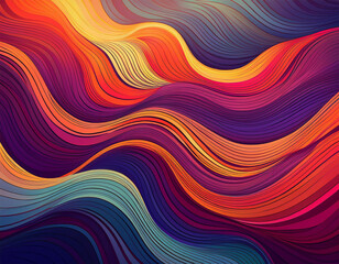 Obraz premium abstract wavy lines background