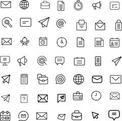 Professional Digital Marketing and Corporate Networking Icon Pack
