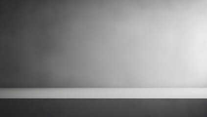 Minimalist Grayscale Gradient Background Abstract and Serene
