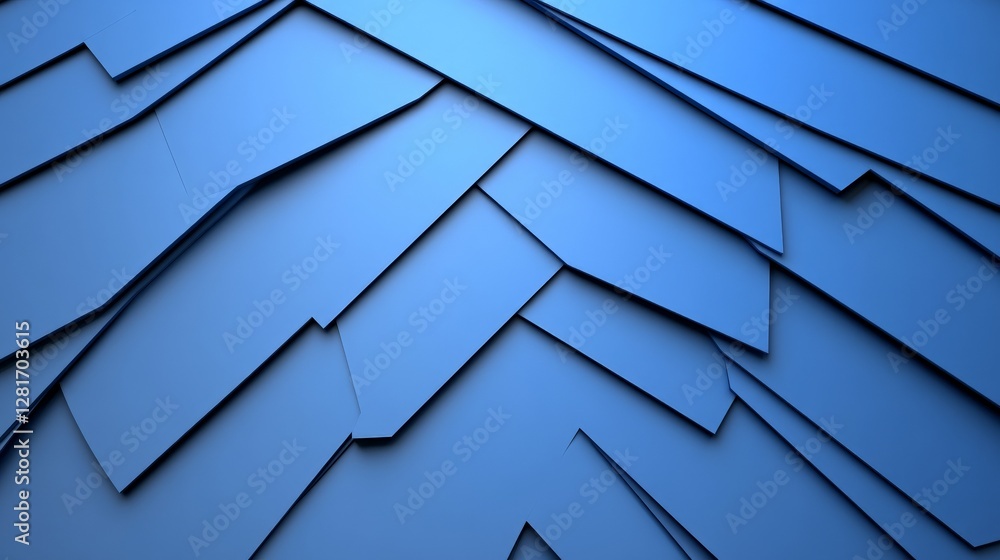 Poster abstract blue layered texture minimalist design for background use