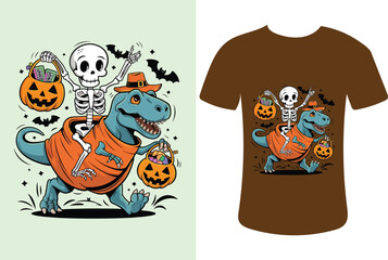 happy Halloween t-shirt design vector 