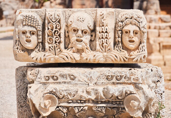 Ruins of the ancient city of Mira, Turkey