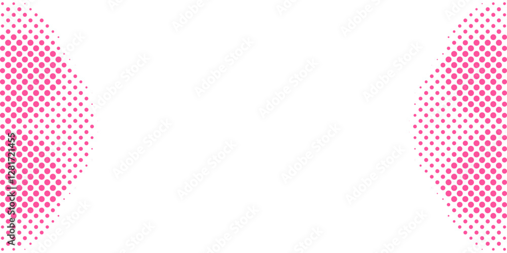Poster background vector design with halftone effect. abstract gradient round dots.