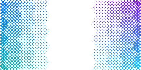 Background vector design with halftone effect. Abstract gradient round dots.