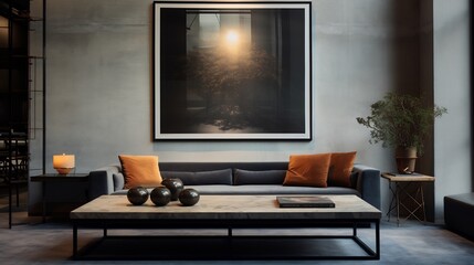 Serene Minimalist Living Room Interior Design