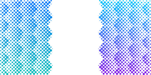 Background vector design with halftone effect. Abstract gradient round dots.