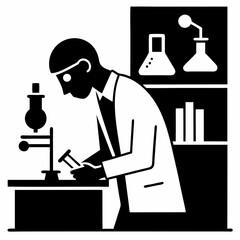 Scientist in the laboratory