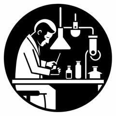 Scientist in the laboratory