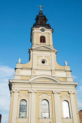bell tower of the church