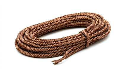 Coil of Brown Twisted Cord