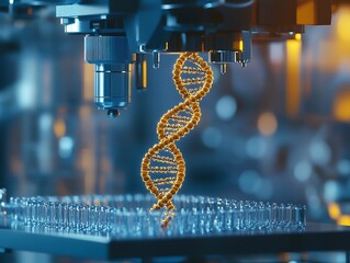 DNA genetic engineering lab