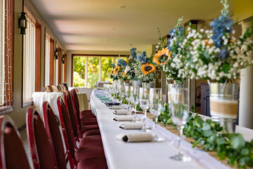 Wedding decorations flowers and other decor