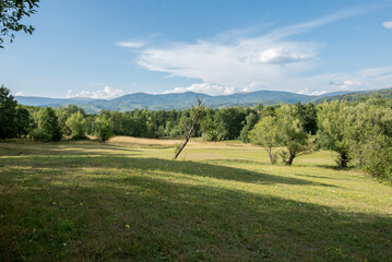landscape in the mountains
