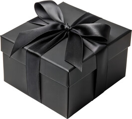 Fototapeta premium Mysterious Black Gift