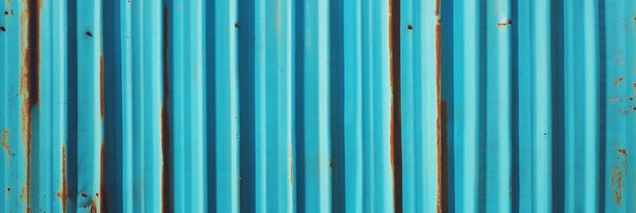 Light blue metal texture with sharp angled ribs for industrial design projects