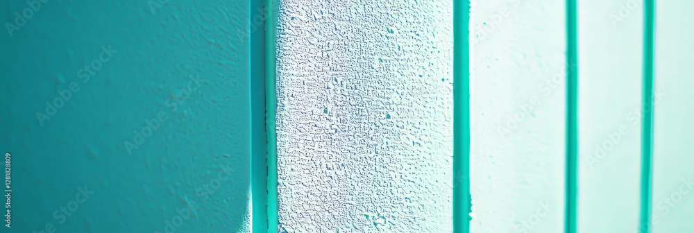 Poster light blue ribbed texture with vertical patterns for creative design