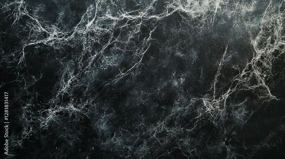 Poster texture of black chalkboard with subtle chalk patterns for background design