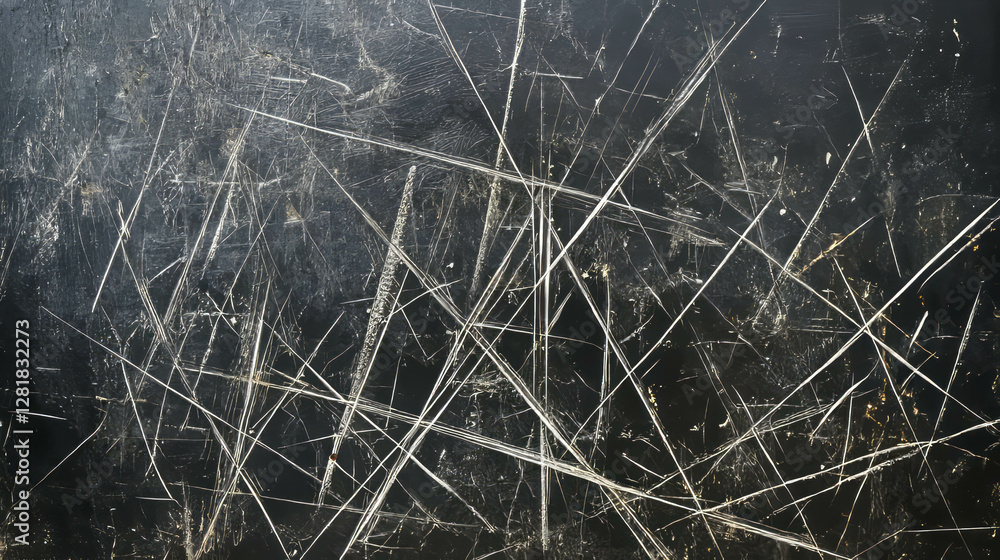 Poster abstract blackboard texture with angled chalk lines for background design