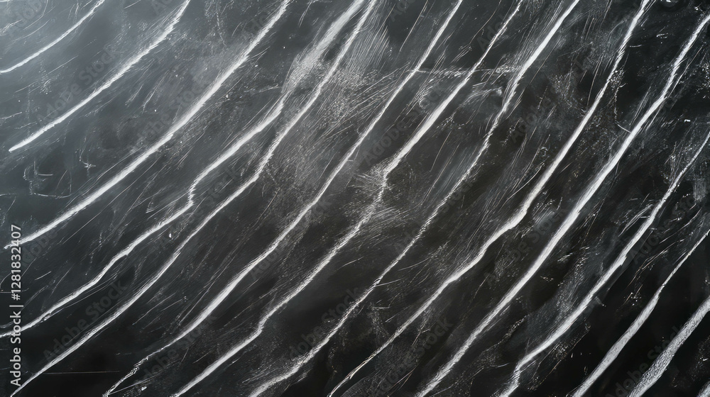 Poster abstract texture of blackboard with angled chalk lines for creative background design