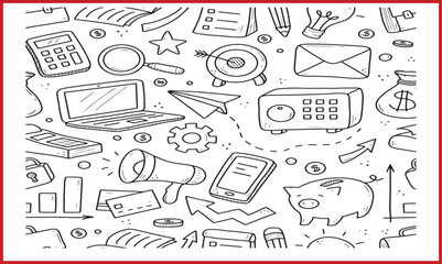 New Background Business, Digital Marketing and Social Media Background Design for Adobe Stock  Professional, Modern, and Creative Visuals for Branding Marketing, free