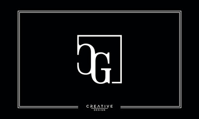 CG, GC, C, G, Abstract Letters Logo monogram