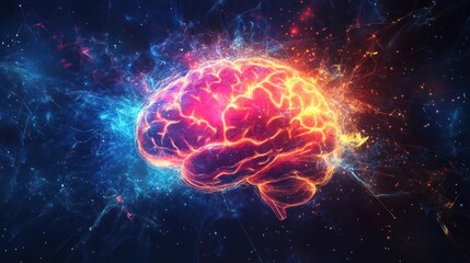 Fototapeta premium genius brain