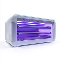 Ultraviolet sterilizer on a white background