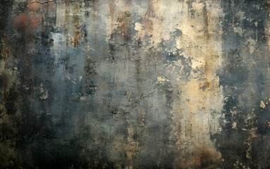 Fototapeta premium Aged and weathered grunge texture adding depth and character to a distressed surface