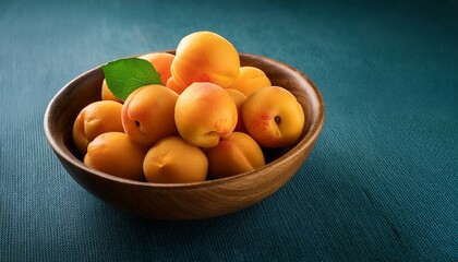 apricots in a bowl