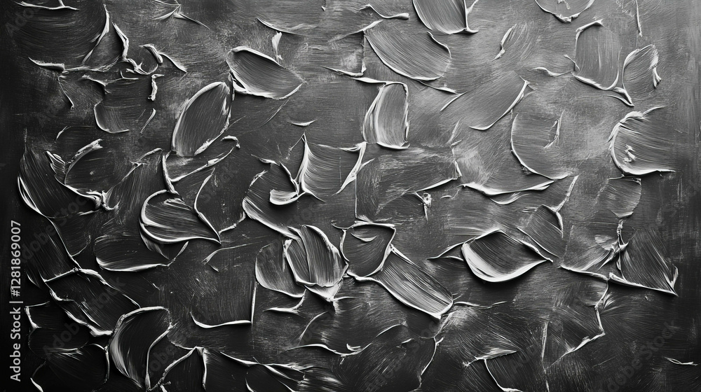 Poster abstract chalkboard texture with erased chalk patterns for creative background design