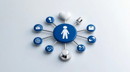 Person-Centric Visual Elements for Health and Wellness Concepts