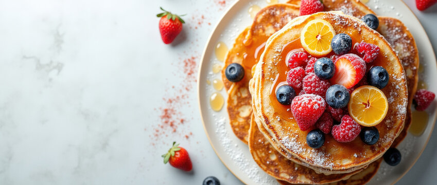 Celebrate March Shrove Tuesday With Delicious Fruit-Topped Pancakes