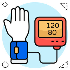 Premium download icon of bp apparatus