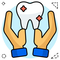 Premium download icon of dental care