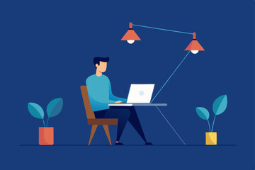 businessman with laptop