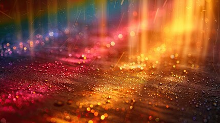Fototapeta premium Cheerful Rainbow Gradient Background
