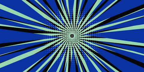 Radial Stripes Abstract Background.Text frame in manga and anime comics.vector eps10