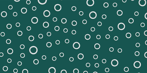 Modern Geometric Circle Background Design Template.