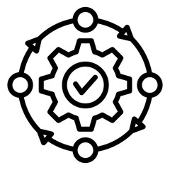 Operation Outline Icon