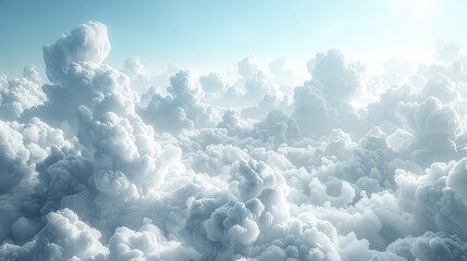 Cloudy Natural Background