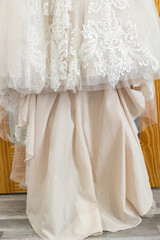 Beautiful wedding  dress photos with details