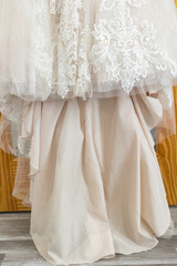 Beautiful wedding  dress photos with details