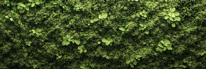 Fototapeta premium Lush tropical forest moss texture with pale lime green hues for nature-themed designs