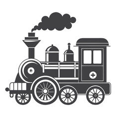 Black and White Train

