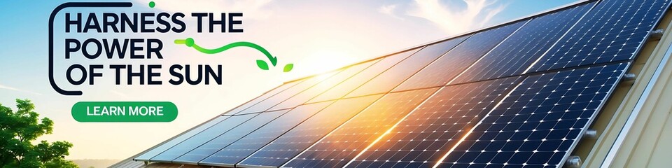 solar panels add banner 