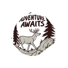 Deer-hunting-is-a-popular-hunt-design-vector--