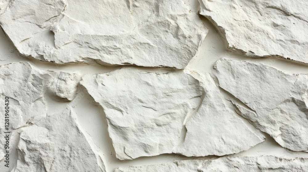 Poster rustic white stucco brick texture for architecture and design projects