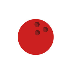 Bowling Ball Flat Icon