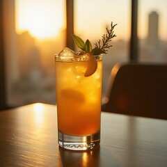 glass of orange juice