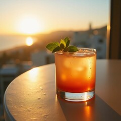 cocktail on the beach